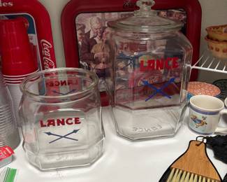 LANCE JARS-ONE HAS NO LID