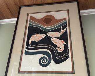 Cynthia December “Surf I” 81/150
Signed and Numbered Print
Dimensions with frame: 30”w x 39”h x 1”d