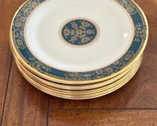 Royal Doulton Carlyle pattern dessert plates.
Dimensions: Dessert plates; 6.5”w