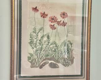 Cynthia December “Texas Spring III” Signed and Numbered print. 51/150
Dimensions with frame: 29.5”w x 36”h.