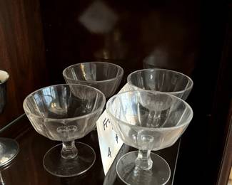 Fruit or pudding cups - set of four