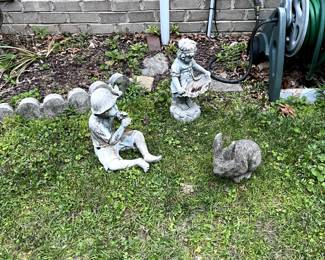 Lawn statues