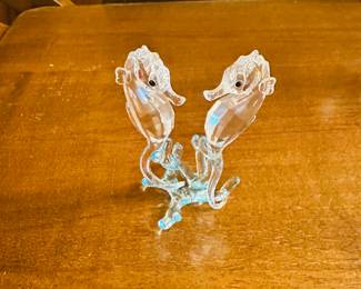 Seahorse figurine, Swarovski