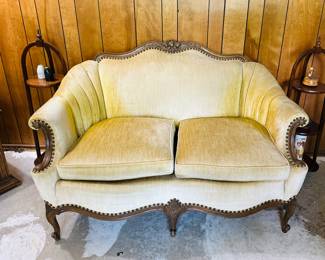 Antique loveseat