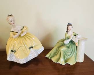 Collection of Royal Doulton figurines
