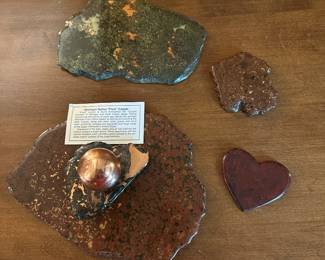 Michigan native "float" copper