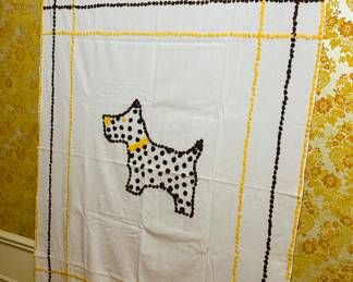 Hand made throw