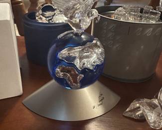 Large rare collection of Swarovski crystal figurines. Most with box and COA