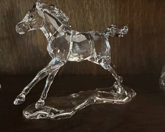 Horse Swarovski figurine