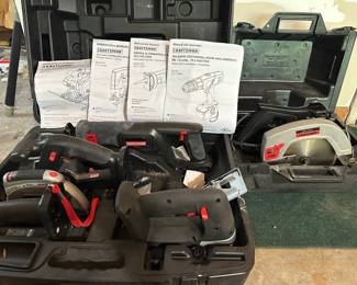 Craftsman cordless tool set