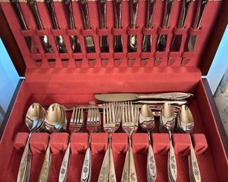 Oneida community MY ROSE stainless flatware