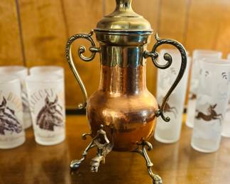 MCM copper/brass coffee pot