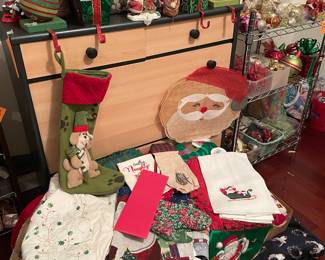 Chest of drawers & Christmas decor