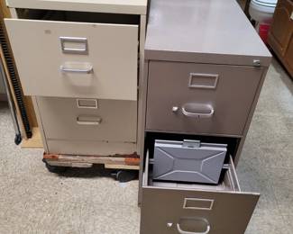 Rolling Filing Cabinets to store your crafts or sheet music.