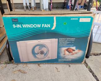 Window Fan in Box