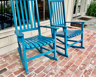 we have two of these rockers selling as a pair.