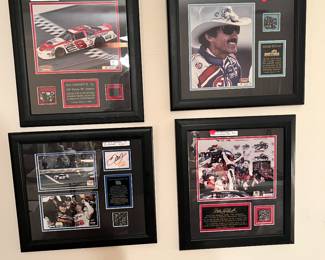 Framed Earnhardt Collection 