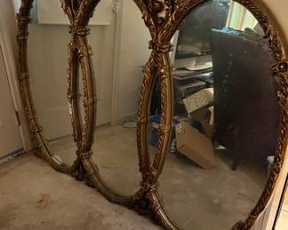 Regency Triple Mirror