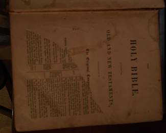 Antique Bible