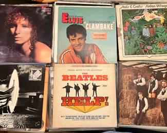 Lots of LP Records 