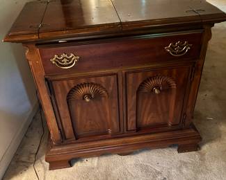 Flip Top Serving Cabinet
