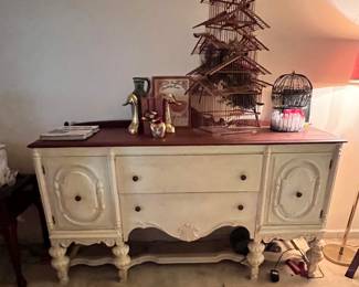 Painted Depression Era Buffet/Sideboard