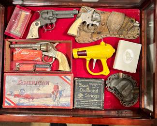 Vintage Toy Cap Guns, and more