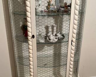 Painted China Cabinet