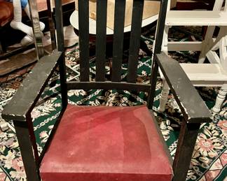Painted Mission Rocker