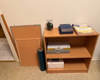 Bulletin Boards, Bookcase