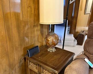 End Table and Lamp