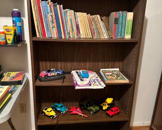 Bookcase, Children's Books, Toys