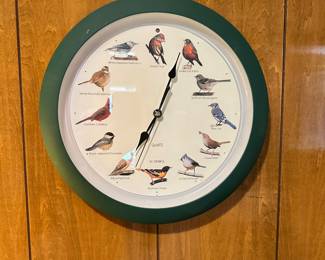 Bird Call Clock