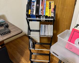Blue Rays, DVDS, VHS, CDs