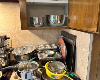 Bakeware, etc.