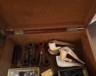 Vintage pipe collection