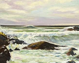 Paul Schumann
Coastal scene original painting