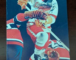 Ted Lindsay autograph
