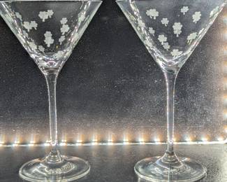 Waterford Brookside Martini Glasses