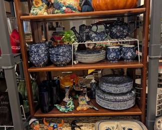 Queen's made in England & Calico Burleigh Staffordshire