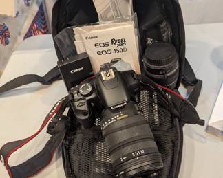 Rebel EOS XSi 450D camera