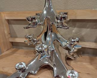 Pottery Barn Christmas Tree Tee Lights Holder