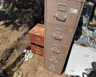 2514  Metal Filing Cabinets 