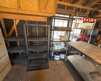 2032  5 Shelving Racks 