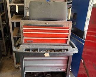 1526  Craftsman Tool Box Full of Tools 
