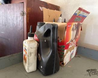 1600  Rolling Metal Rack, Buckets, Outdoor Lights  More 