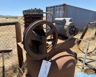 2540  1990 Campbell Haussfeld Air Compressor 