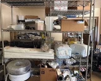 3016  Metro 5Tier Metal Rolling Rack 