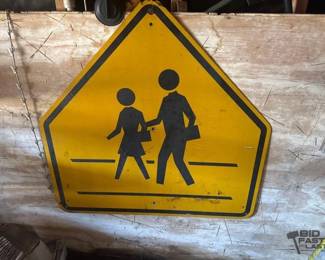 2012  Crosswalk Traffic Sign 