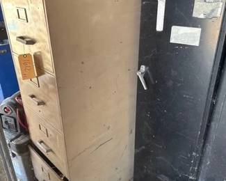 1612  2 Filing Cabinets 